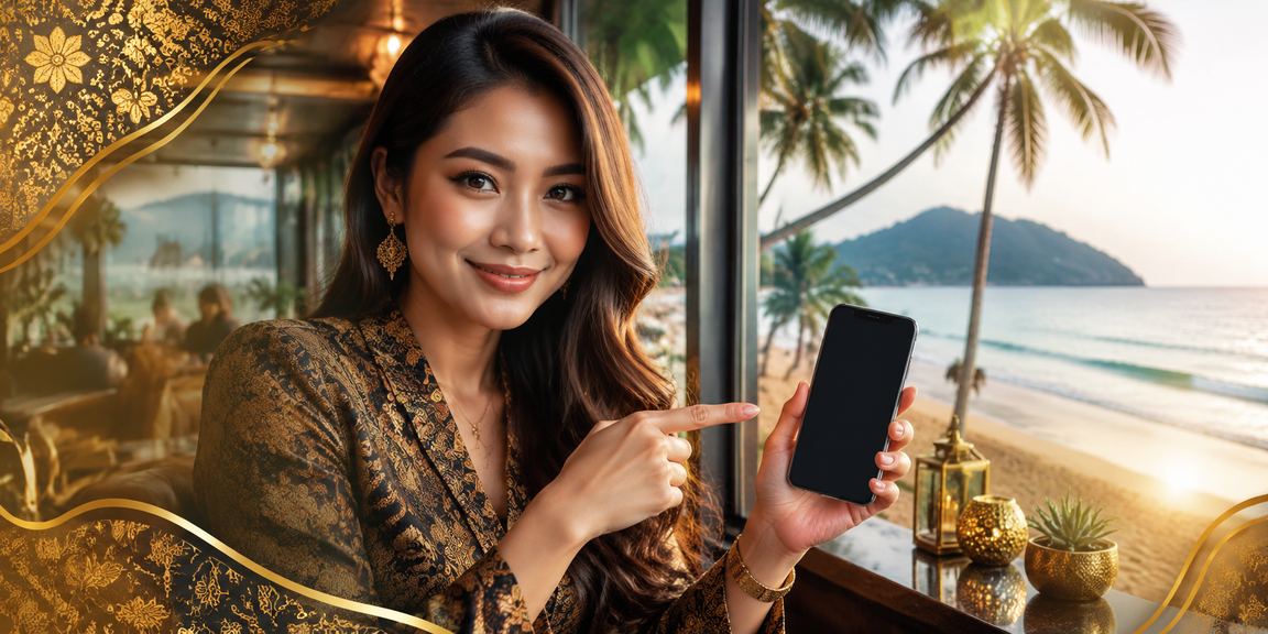 Suasana VIP dan bonus istimewa bergaya Melayu dengan motif batik di Langkawi Kedah