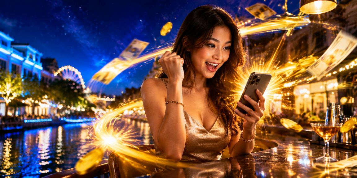 Suasana promosi cashback bonus bergaya Melayu di Melaka untuk pengguna platform luckin